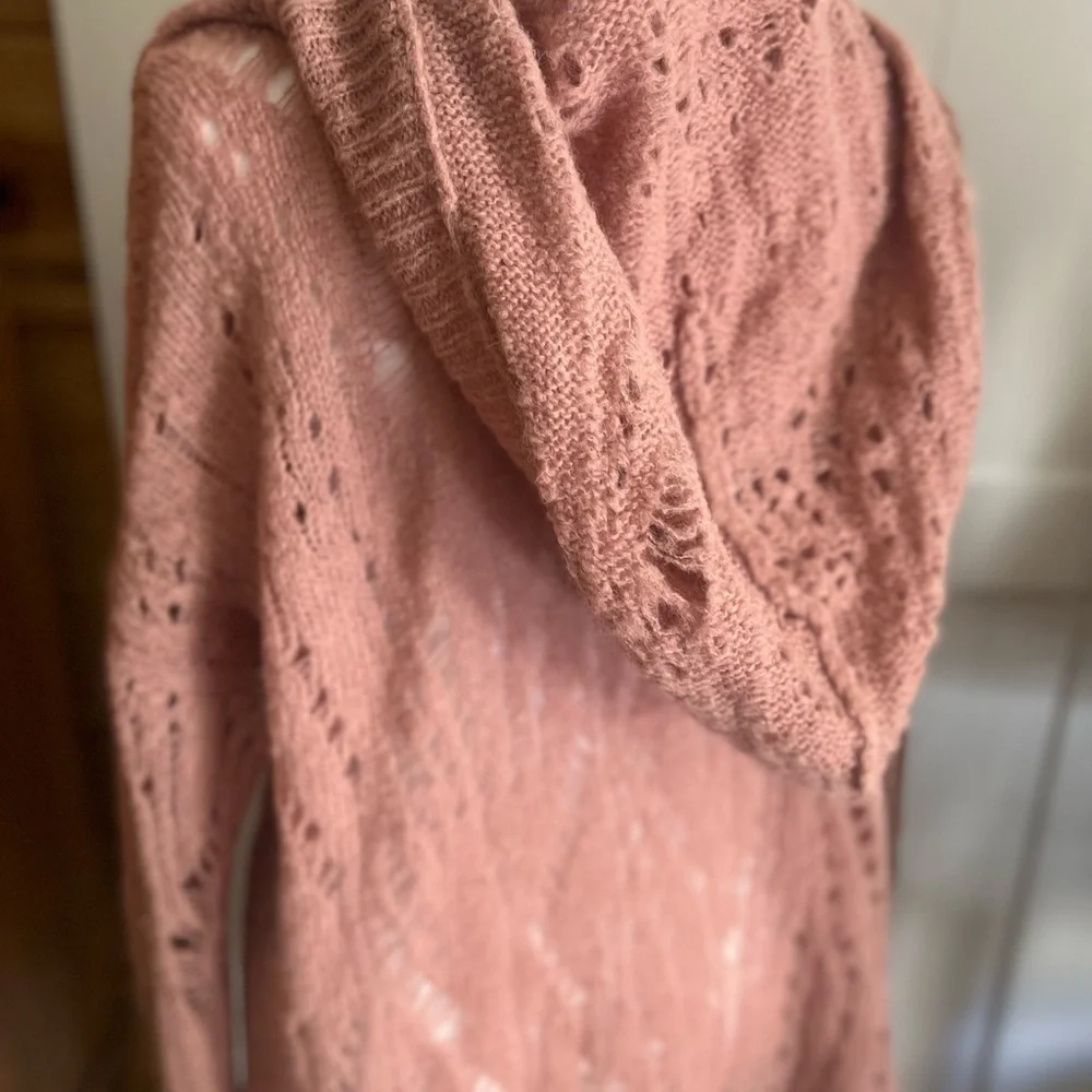 COPY - Free people lemon drop hooded cardigan